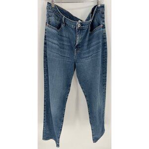 Outland Denim Abigail New Blue Straight Leg Jeans